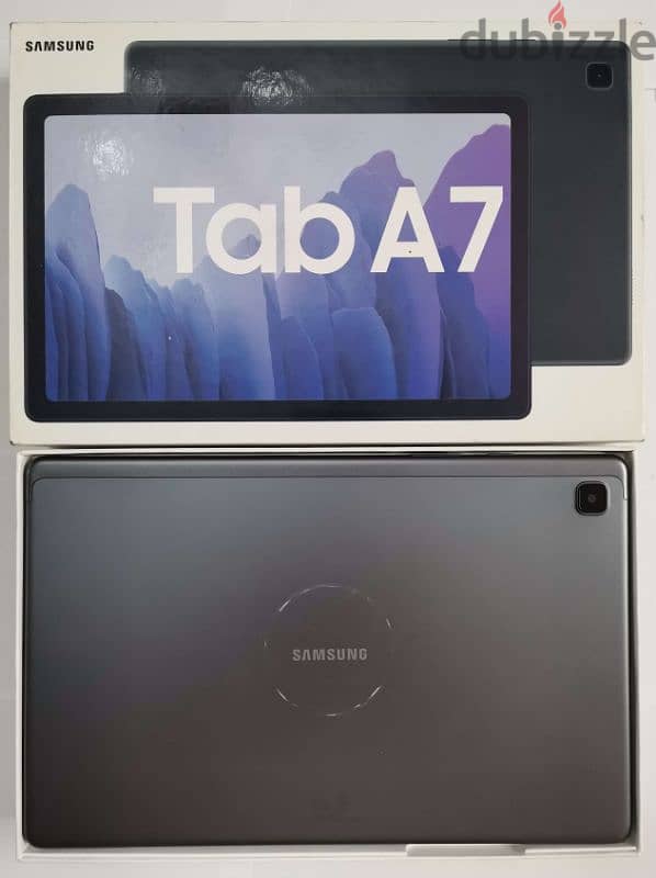 Samsung Tablet | تابلت سامسونج + كرتونة + جراب + شاحن + قلم 3