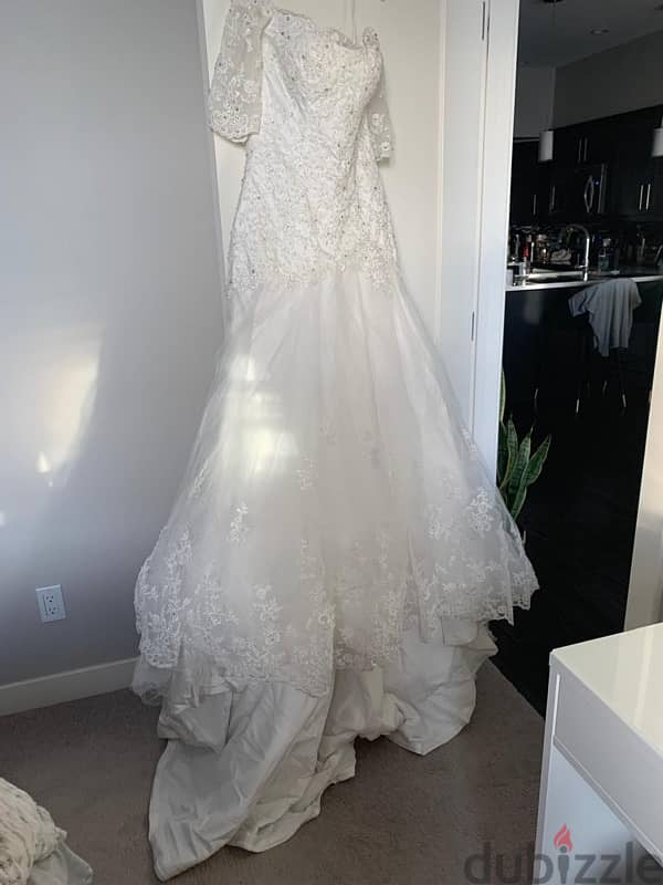 wedding dress for sale فستان زفاف للبيع 1