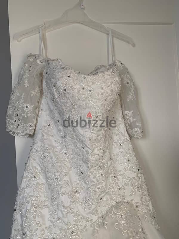 wedding dress for sale فستان زفاف للبيع 5