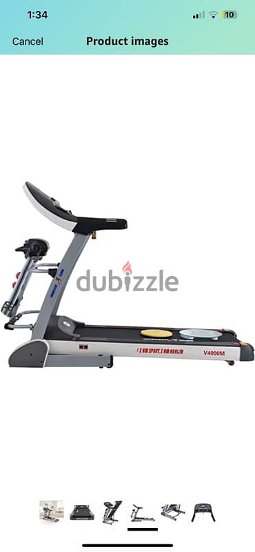 Treadmill city star AC 310 1