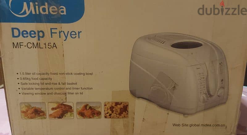 midea Deep Fryer قلاية زيت ميديا 5