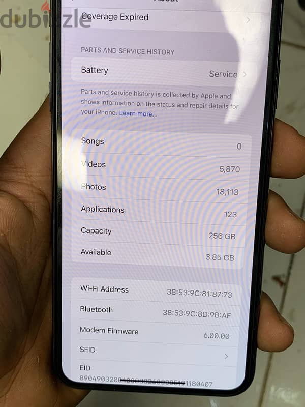 ايفون IPhone XS Max 256 6