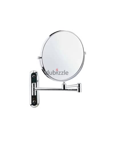 Extendable magnifying wall mirror