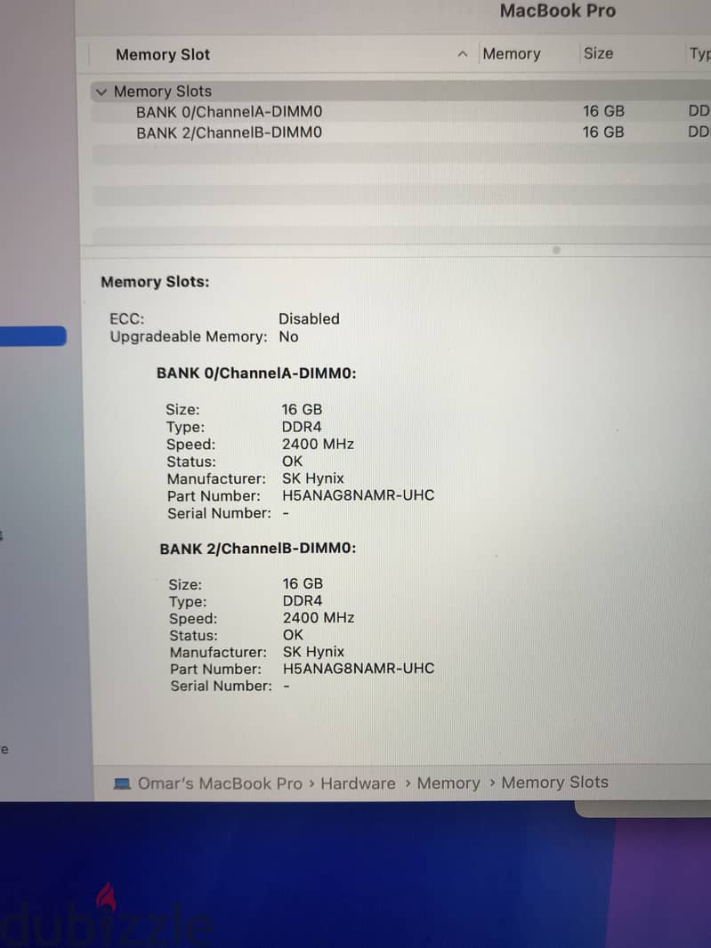 like new macbook pro 16 inch i7 2018 ,32gb ram ,512gb ssd 4