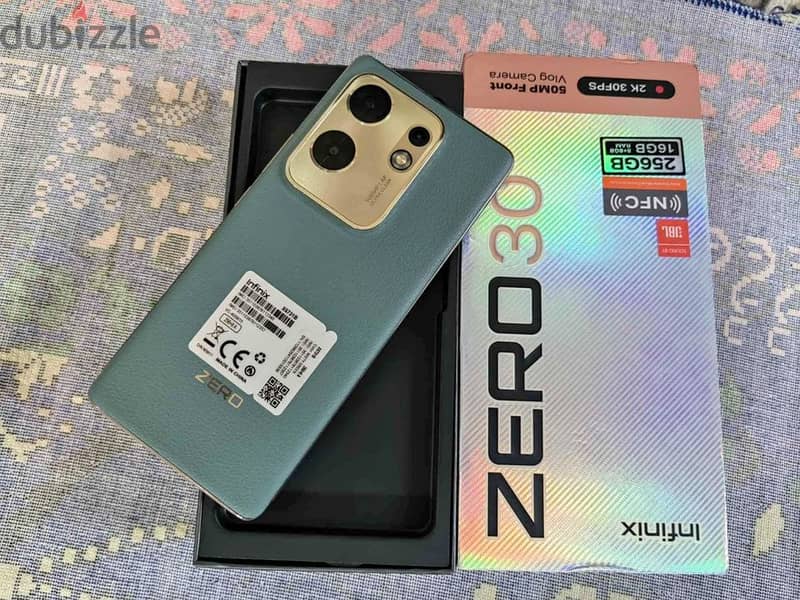 هاتف infinx zero 30 4g زيرو بكل مشتملاته ولسه في الضمان 0