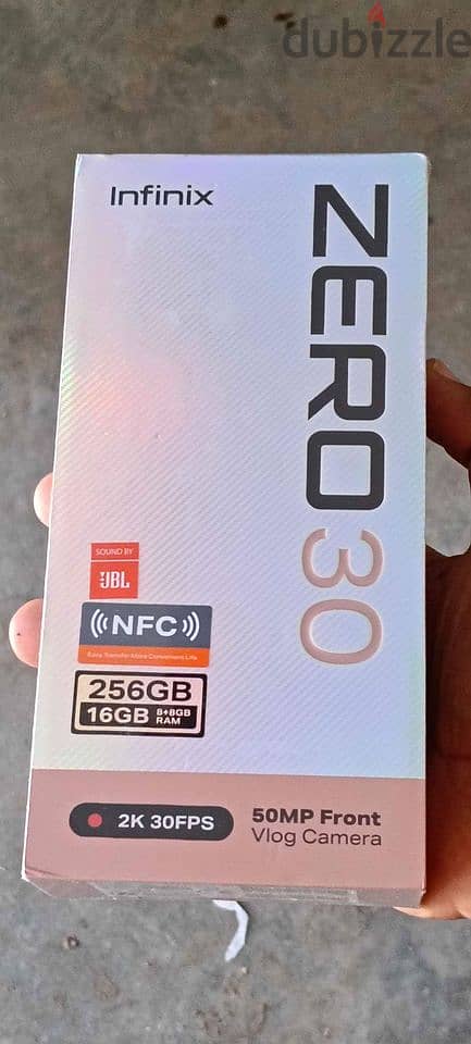 هاتف infinx zero 30 4g زيرو بكل مشتملاته ولسه في الضمان 4