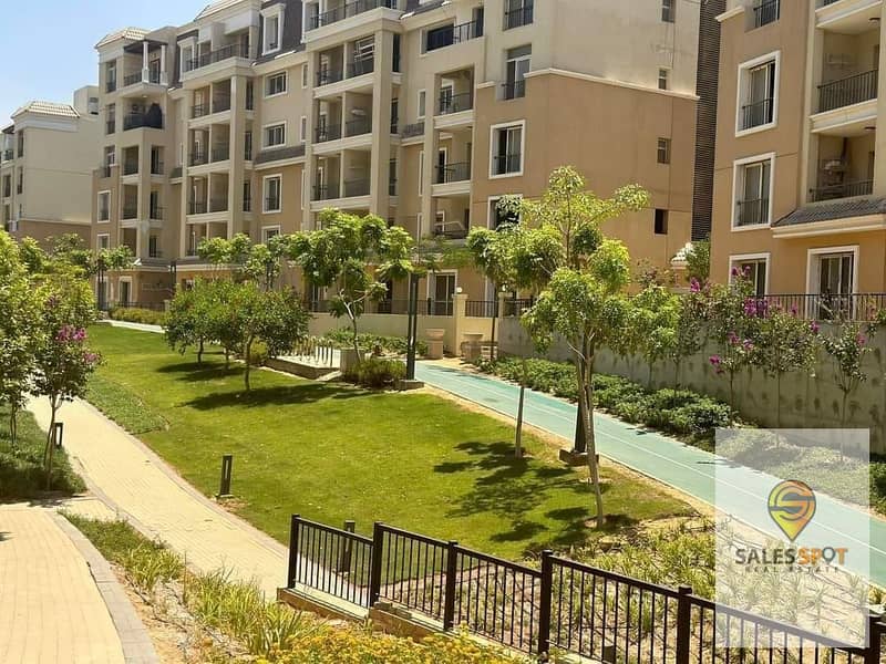 Apartment with a distinctive garden for sale Prime location in Sarai Compound, minutes from the Fifth Settlement, and also with a 42% discount on cash 13