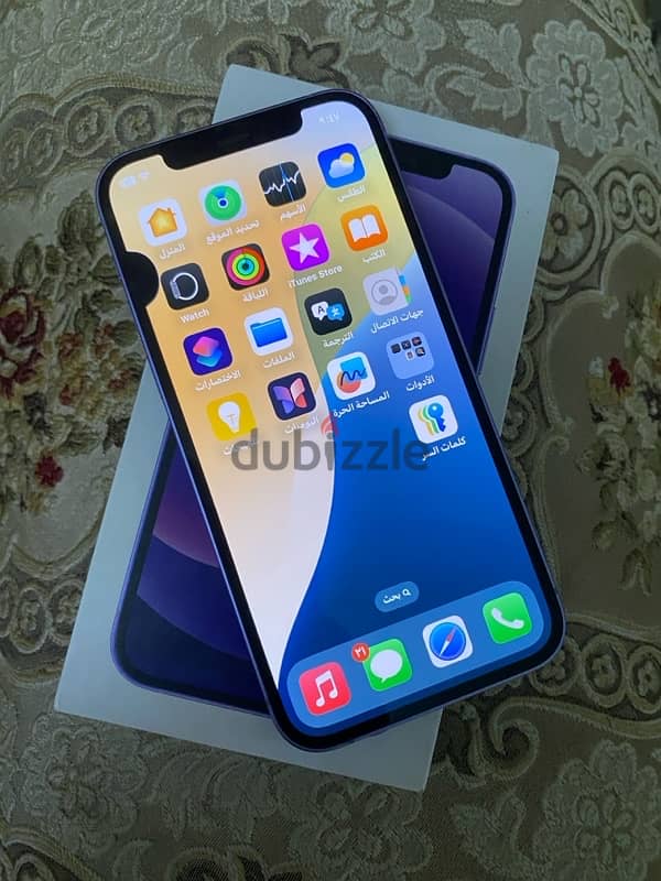 iPhone 12  128 بالعلبه 5