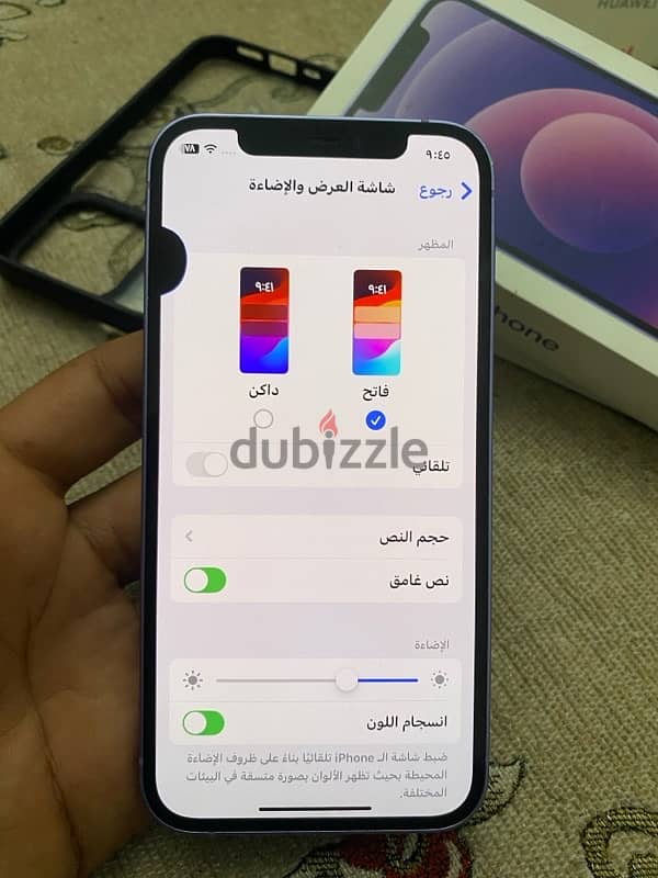 iPhone 12  128 بالعلبه 6