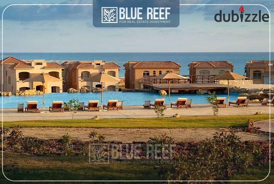 Duplex Sea + Pool View For Sale In Telal Ain Sokhna 1