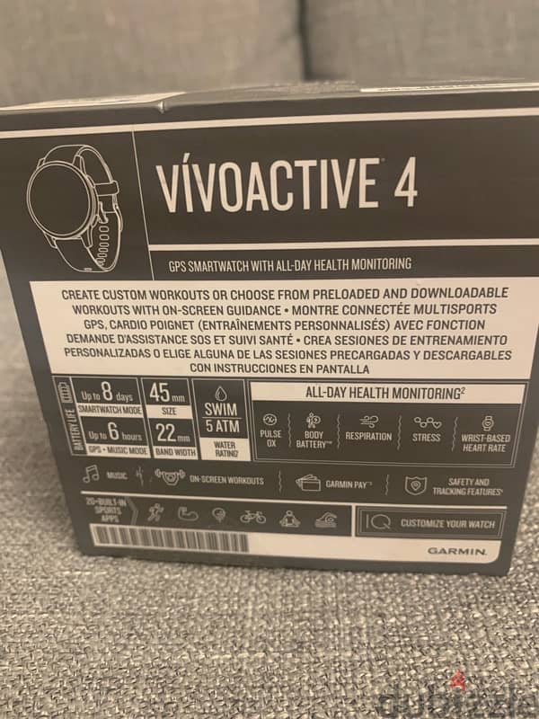 Garmin Vivoactive 4 (45MM) 1