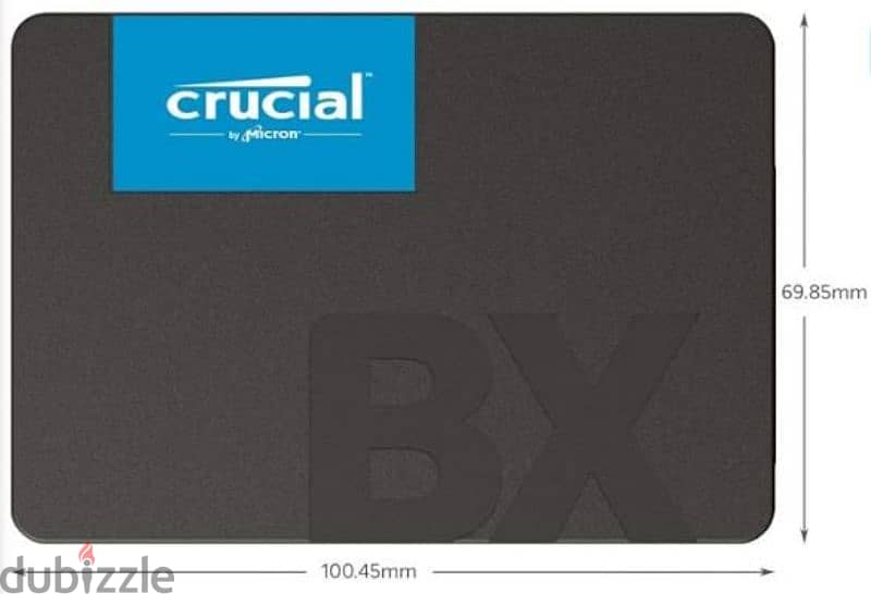 Hard Desk Crucial BX500 SSD 500 Giga - Sata for Laptop and PC 2