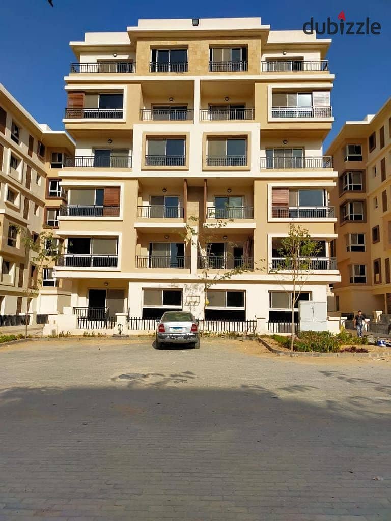 Studio with garden area of 69 meters + private garden 106 in New Cairo Saray Compound with a 42% discount with a down payment of 500 thousand 0