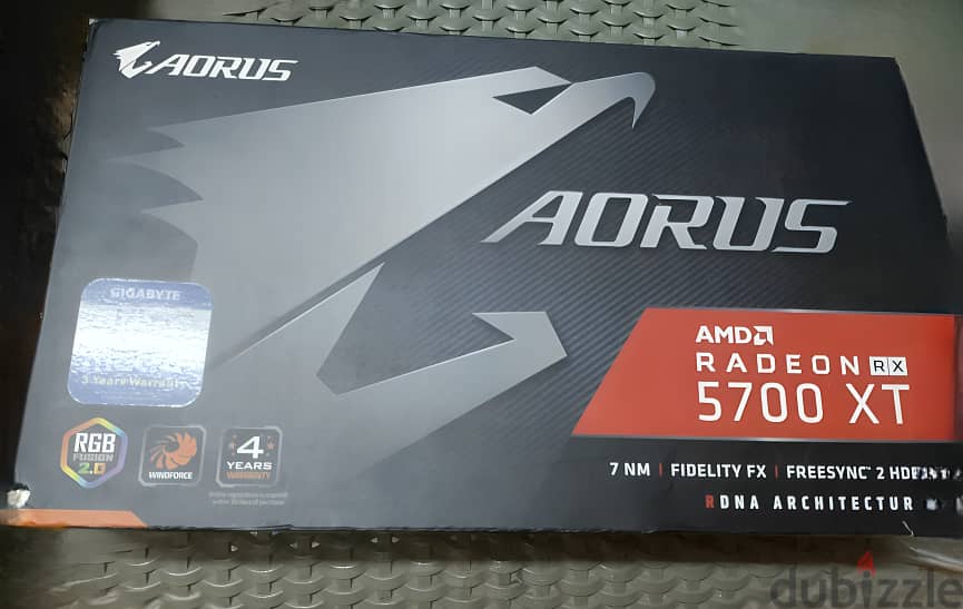 سعر نهائييييي RX 5700 XT 8G AORUS 1