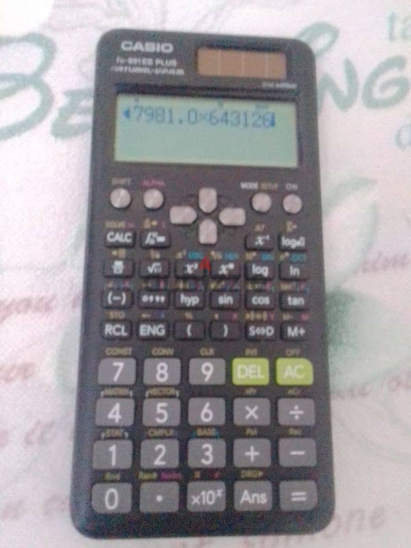 CASIO calculator 991ES Plus. . 417 function 1