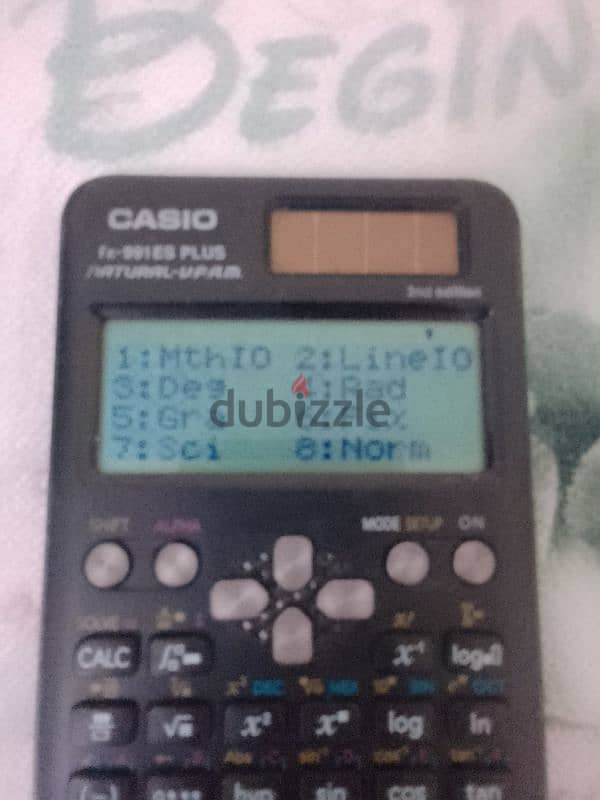 CASIO calculator 991ES Plus. . 417 function 3