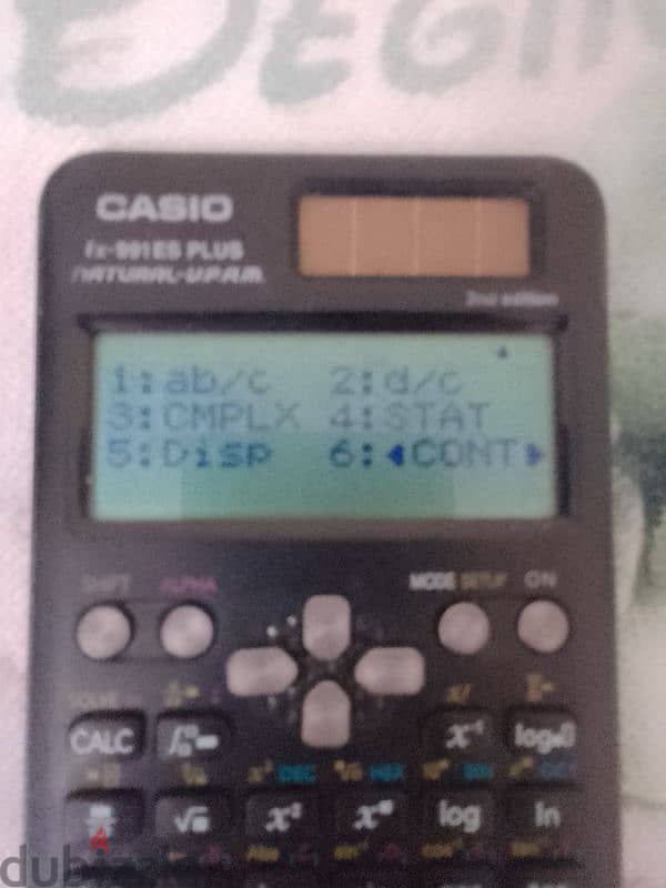 CASIO calculator 991ES Plus. . 417 function 4