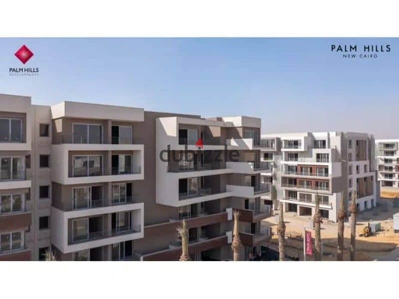 Apartment with a view of Lagoon, 172 meters, at the lowest price on the market in Palm Hills, New Cairo 5