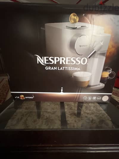 ماكينه قهوة  NESPRESSO GRAN LATTISSIMA