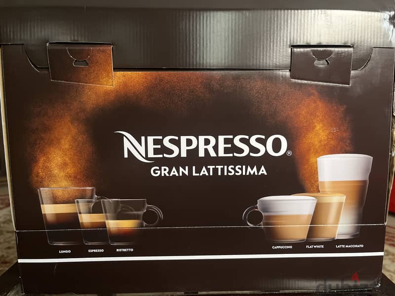 ماكينه قهوة  NESPRESSO GRAN LATTISSIMA 1