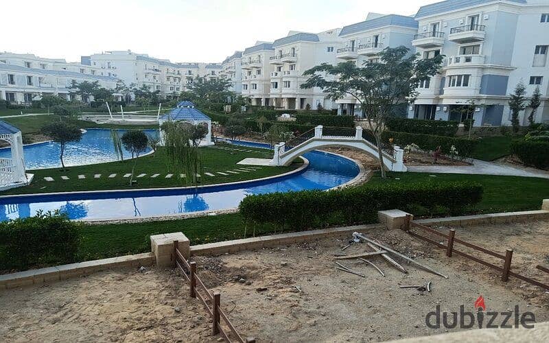 للبيع ( ريسيل ) اي فيلا رووف كورنر 270 متر Overlooking  Lake في كمبوند ماونتن فيو أكتوبر بارك Mountain View October Park 3