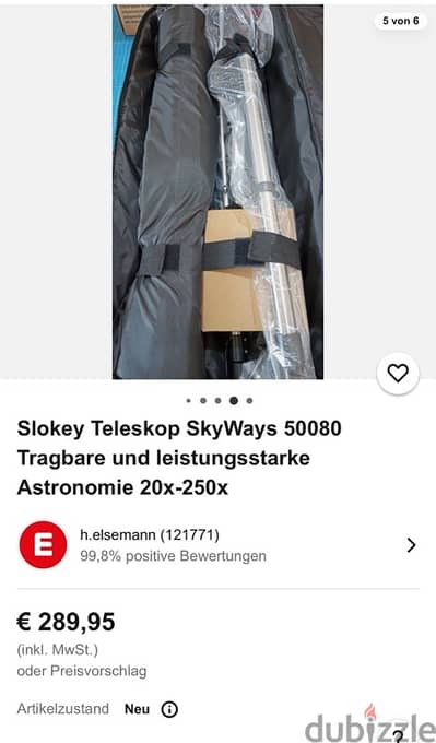 تلسكوب فضائي Slokey SkyWays 50080