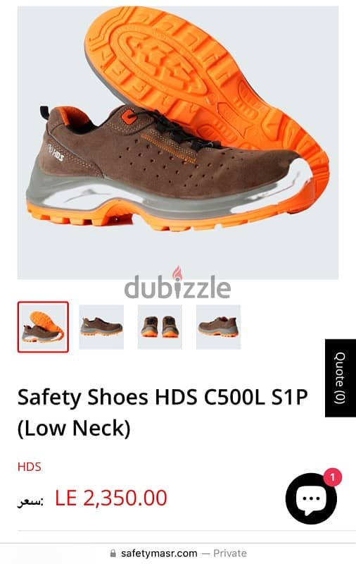 HDS Turkey Safety Shoes 1