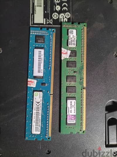 رامتين الرامه الواحده اربعه جيجا DDr3