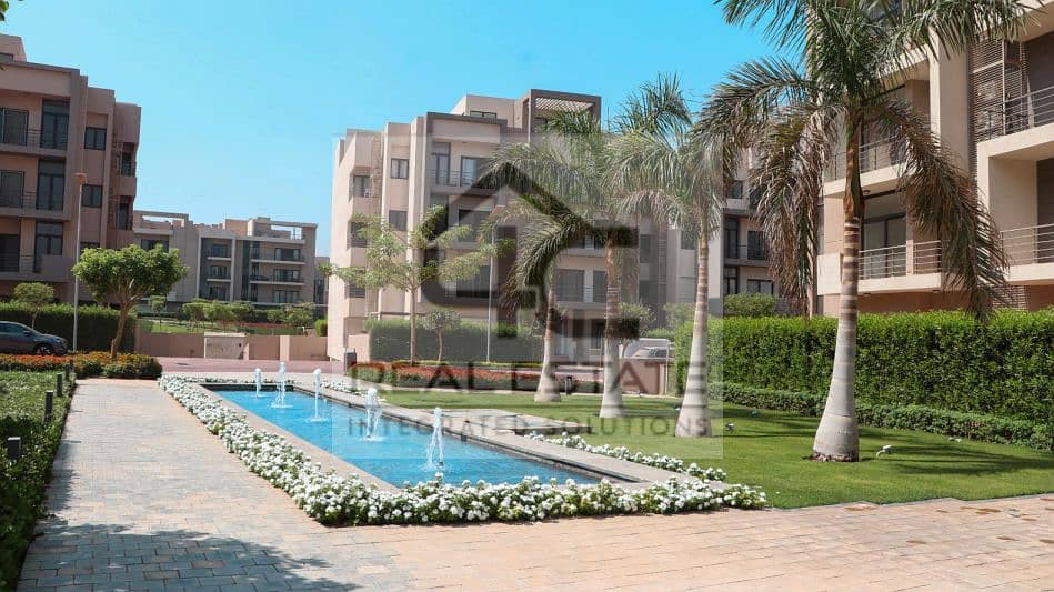 Fully finished apartment Bahri View garden for sale in Fifth Square 11