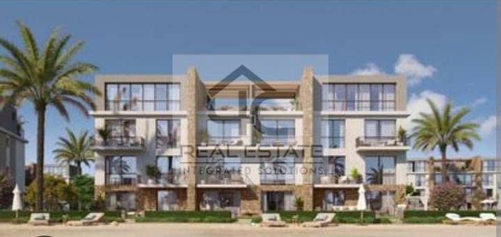 Middle Townhouse For Sale In Silver Sands In Sidi Henish North Coast Fully Finished With Ac's in silver sands compound 2