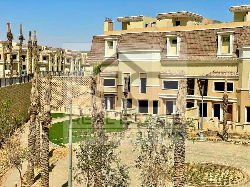 s villa 260 m in sarai compound ready to move 4 bedroom 1