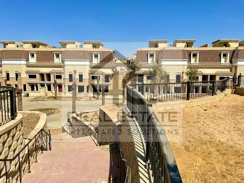 s villa 260 m in sarai compound ready to move 4 bedroom 4