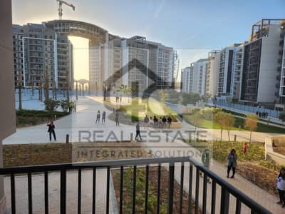 Apartment for sale, finished, with air conditioners, with a large terrace in Zaid Settlement - Naguib Sawiris