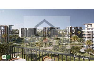 Apartment cornr for sale with open view landscape prime location with down payment and installments in zed east