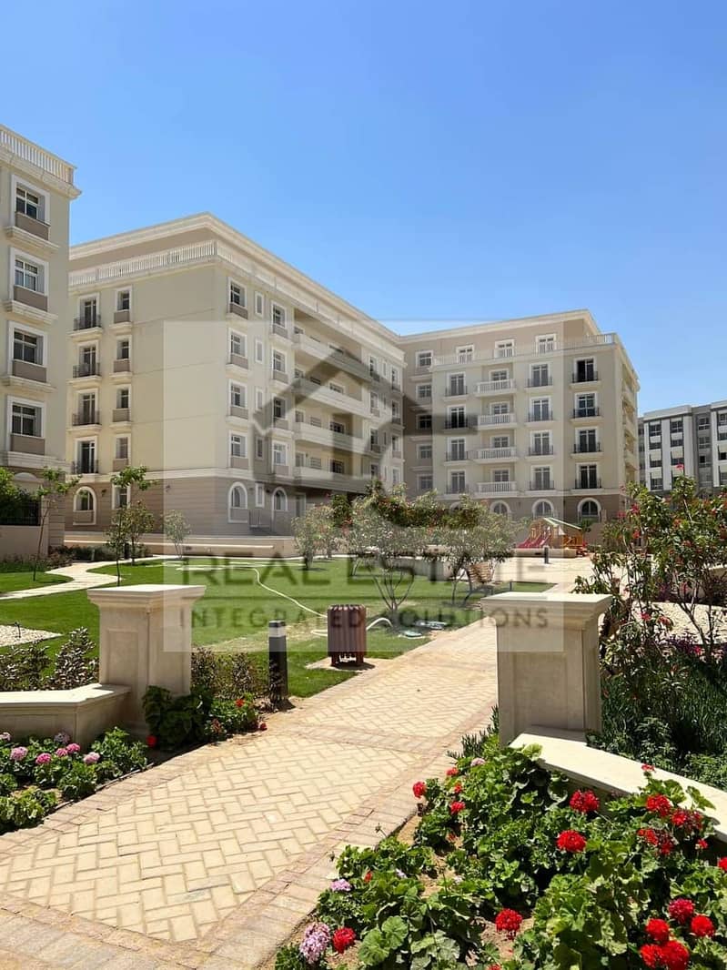 4-room corner apartment with garden, 80 sqm, in the Park Corner phase, for sale in Hyde Park Compound, with a down payment and additional installments 5