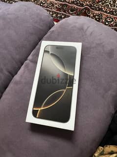 IPhone 16 PRO MAX “Natural Titanium” sealed 0