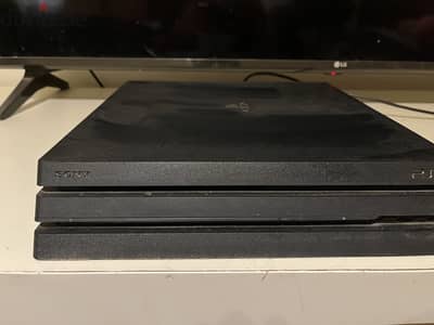 Ps4 pro with 3 games & 1 controller