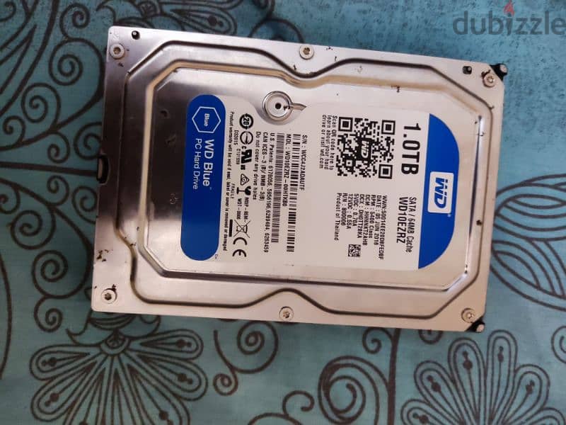 Western Digital 1TB Hard Drive 1