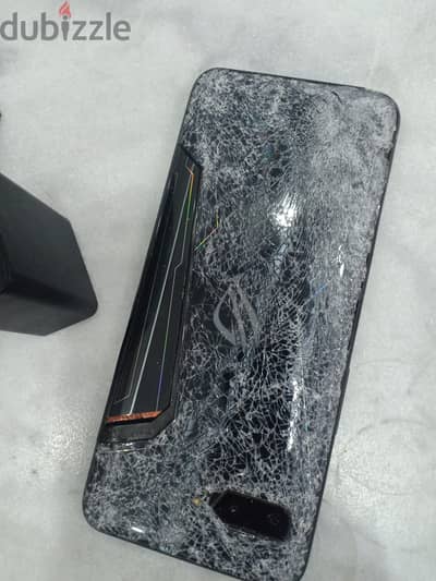 Damaged Asus ROG phone II Global Version - whole package