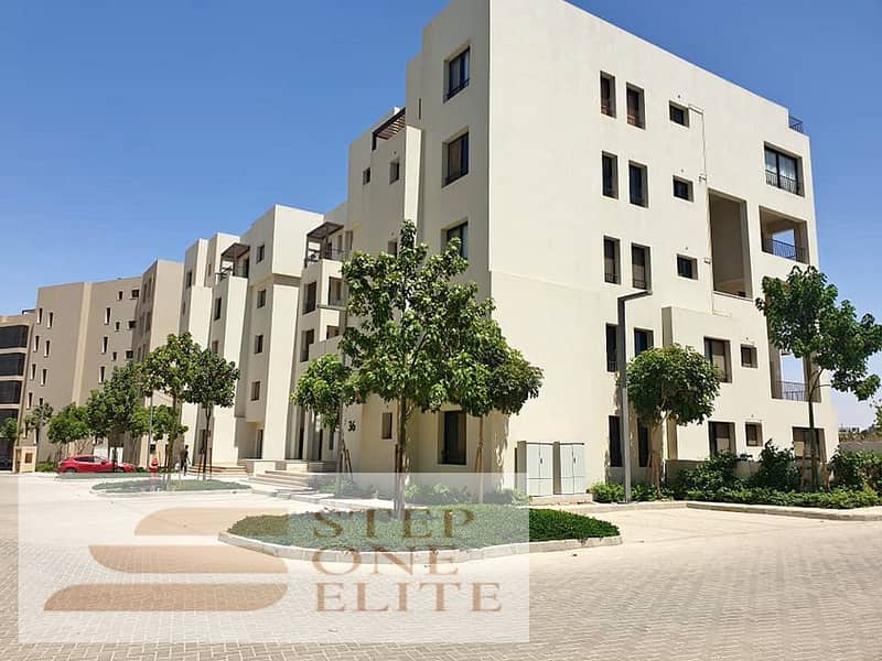 Own a fully finished two-bedroom apartment in the most prestigious location in October, directly in front of Mall of Egypt 8