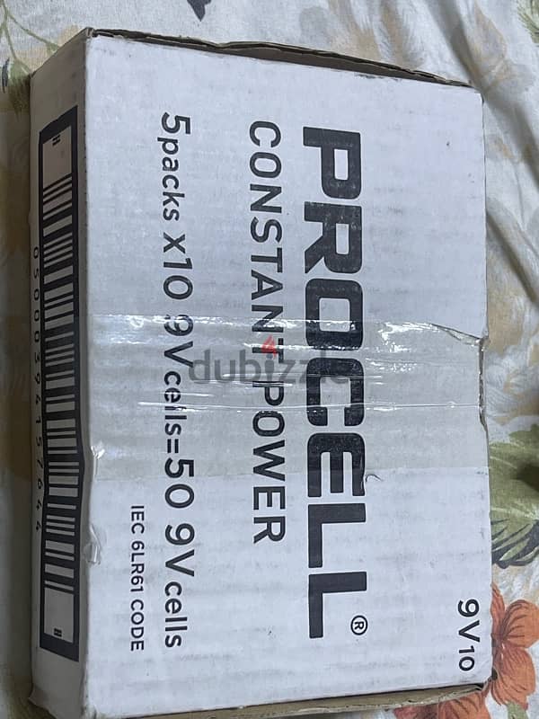 بطاريات 9v procell 3