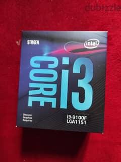 Intel core i3 processor 9th gen 9100f 0