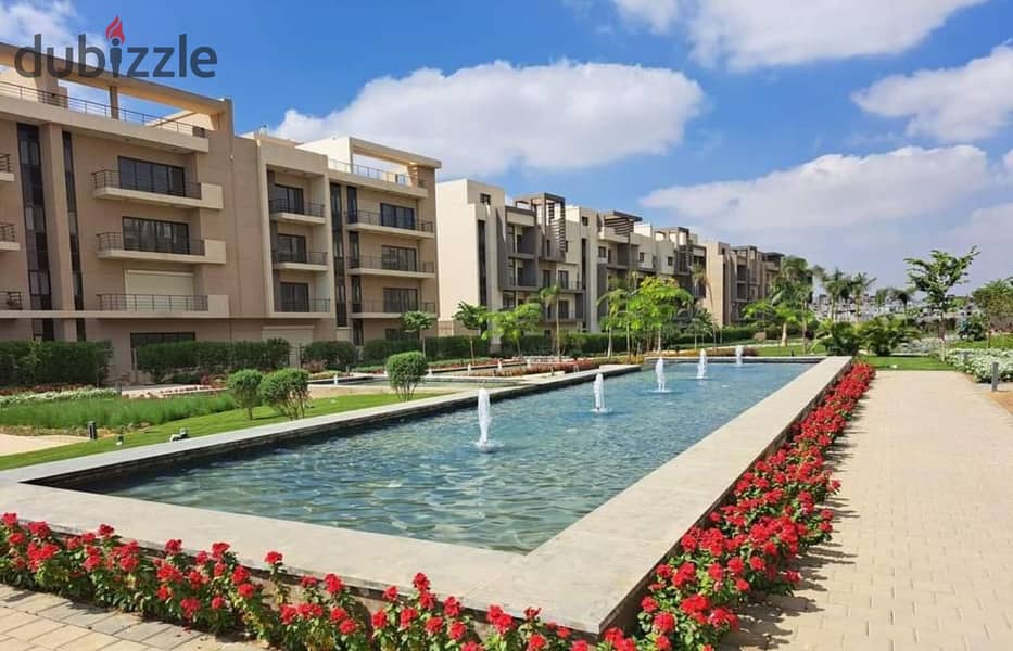 Apartment with garden for sale, immediate receipt, fully finished, in Fifth Square Al Marasem, for sale directly on the 90th 10