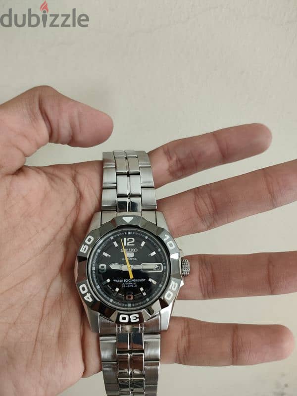 ساعه سيكو ٥ سبورت اوتوماتيك Seiko 5 Automatic Spots watch 1