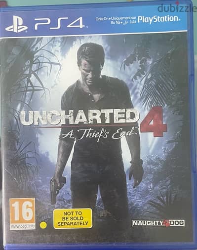 Uncharted 4 arabic PS4