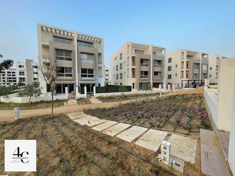 The cheapest price of Duplex 244 m ground with Garden in Hyde Park with installments  open view landscape 7