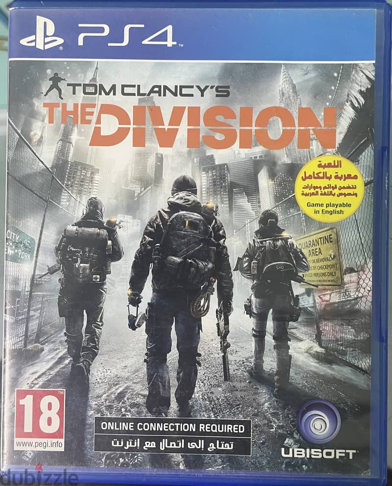 Tom Clancy's The Division PS4 مدبلجة 0