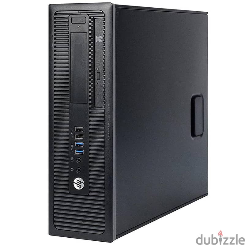 كمبيوتر كامل للبيع HP 600 G1 Prodesk/ شاشة لينوفو 20 بوصة كمبيوتر كامل 6