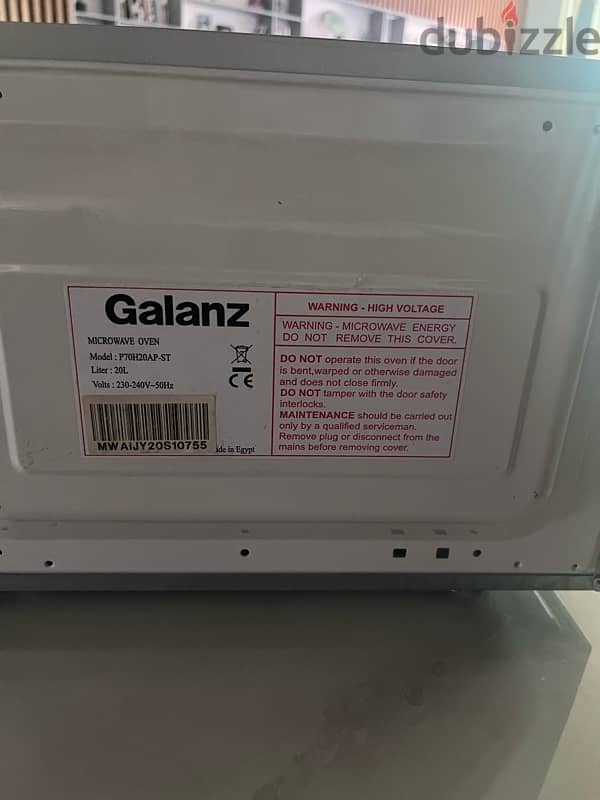 galanz microwave 1