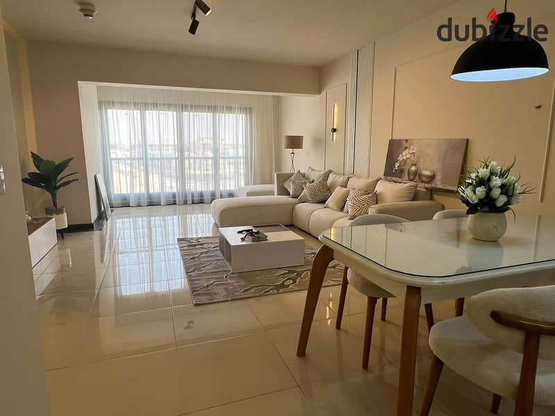 Fully furnished Duplex Super lux 1st Use for rent in Porto New Cairo 1